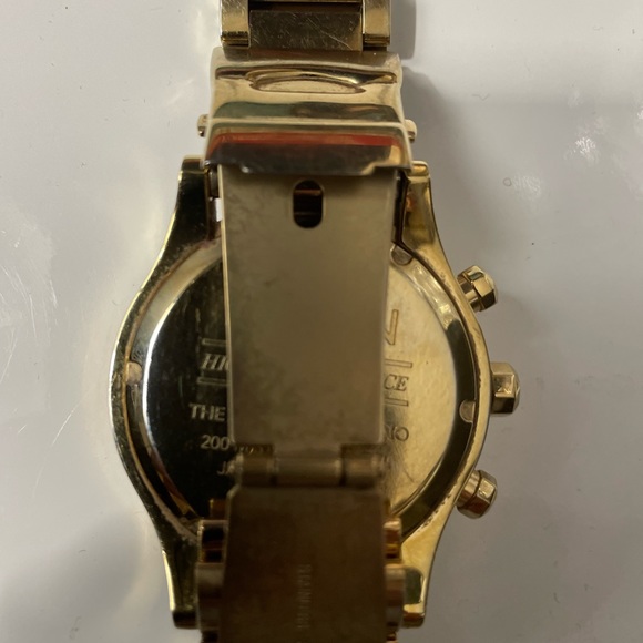 Gold Plated Nixon Watch with Diamond - Picture 2 of 5